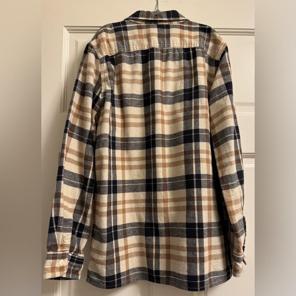 EUC Boy’s Gap Plaid Shirt-Jacket (XL-12) - Picture 3 of 6